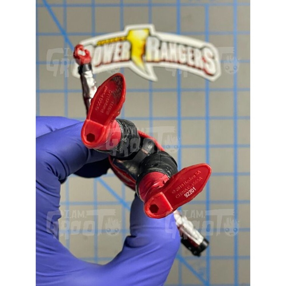 Power Rangers Lightning Collection Red Ranger Beast Morphers Figure Incomplete - Picture 4 of 6